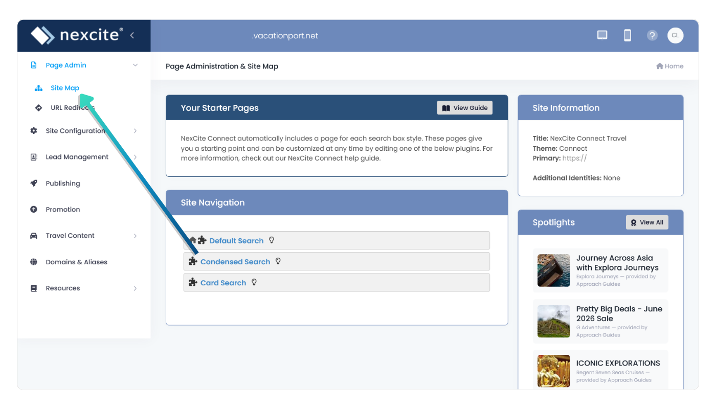 Open NexCite page