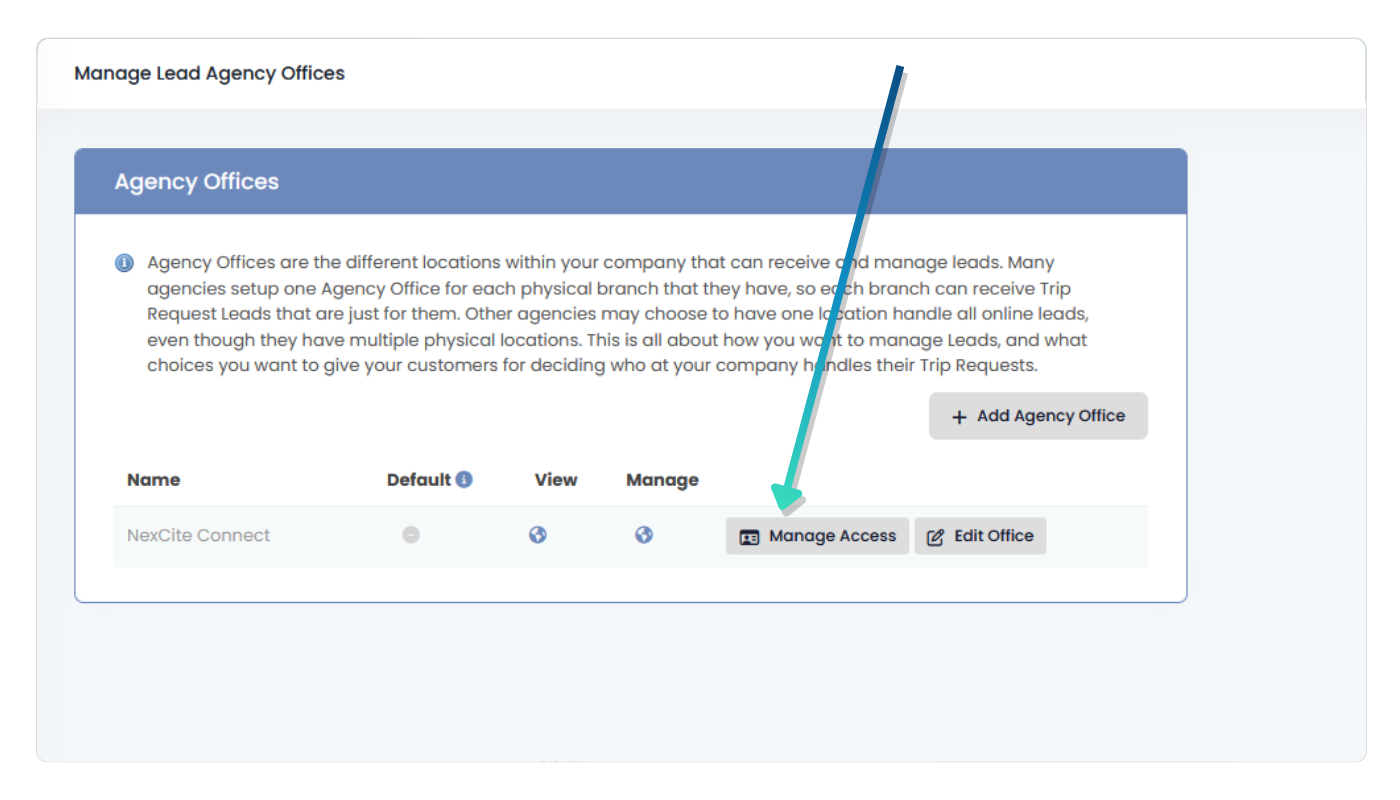 Assigning lead access